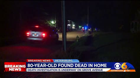 man found dead in petersburg va