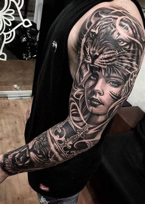 Man Sleeve Tattoos
