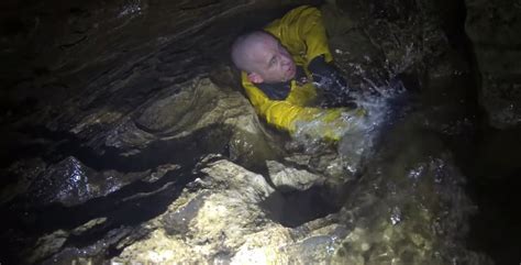 man survived trapped under water in cave