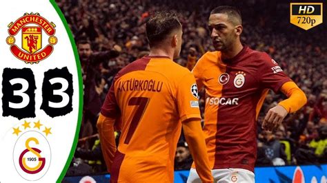 man u galatasaray highlights