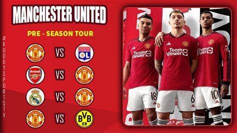 man u pre season matches