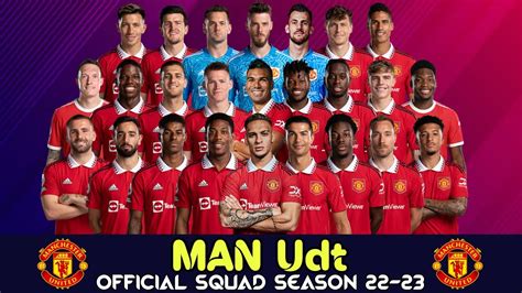 man united 2022 squad