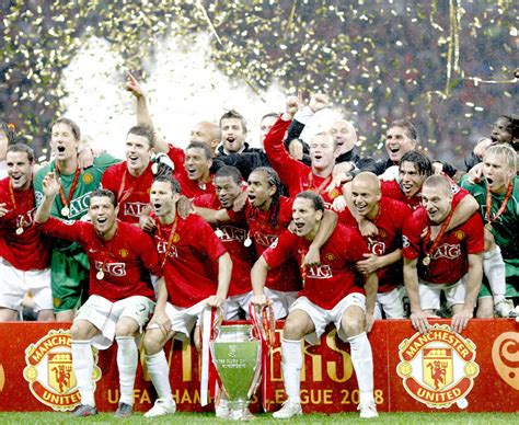 man united champions league squad 2008