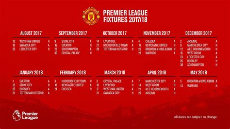 man united schedule 2024