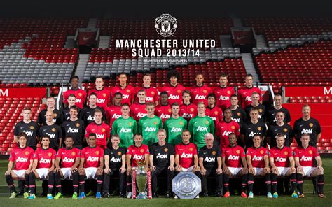 man united squad 2013/14