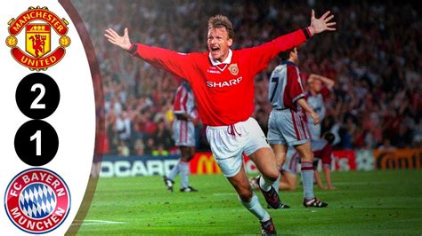 man united vs bayern munich 1999