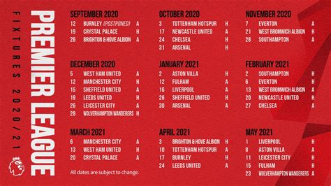 man utd fixtures all competitions