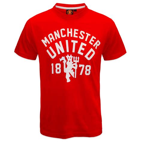 man utd t shirts men