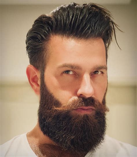 man with full thick beard