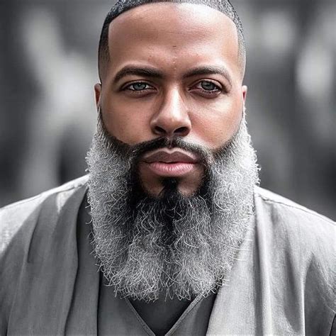 man with unique beard