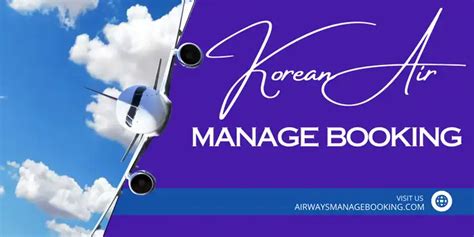 manage booking korean airlines