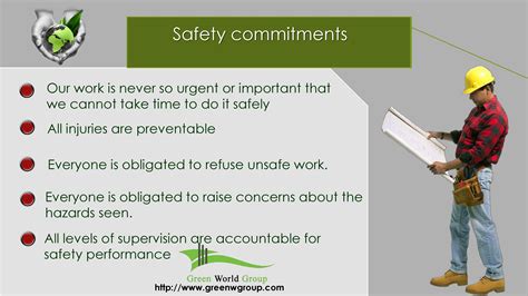 Management commitment to safety
