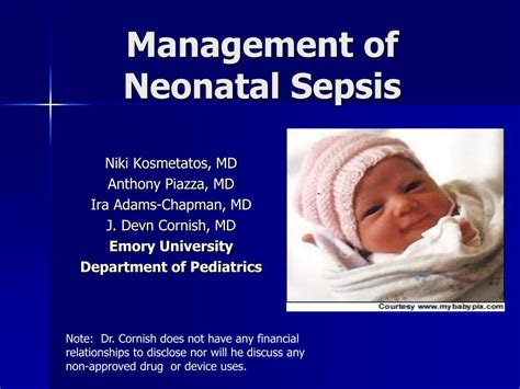 management of neonatal sepsis wikipedia