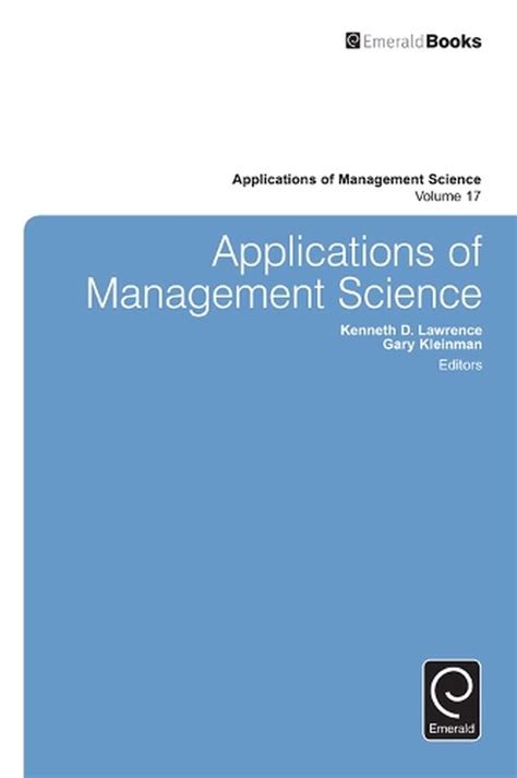 management science editorial board