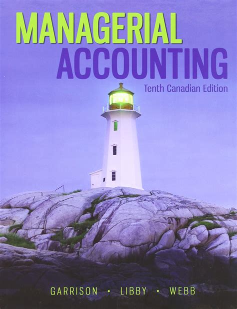 managerial accounting book garrison