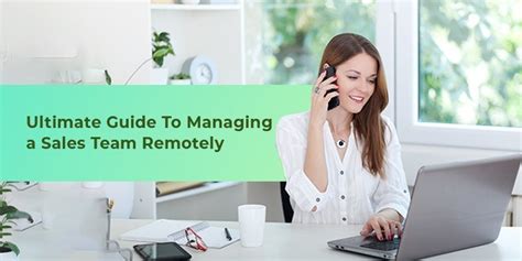 managing a sales team remotely