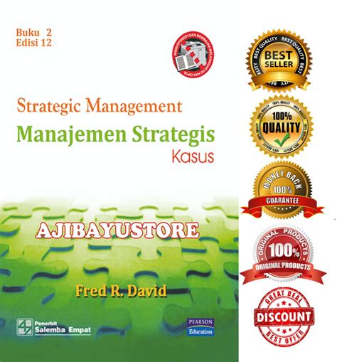 Jual Manajemen Strategis Strategic Management Buku 2 Edisi 12 John A