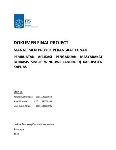 manajemen proyek perangkat lunak pdf