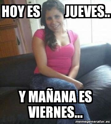 manana es jueves in english