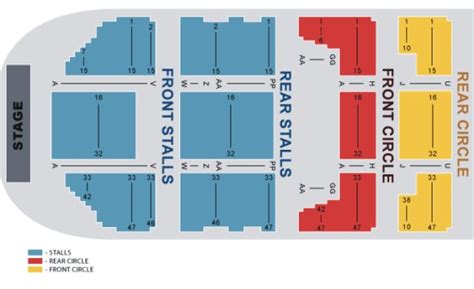manchester 02 seating plan