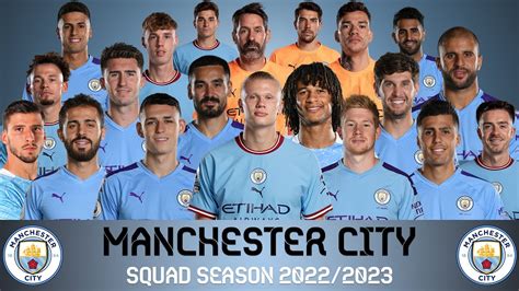 manchester city players 2022