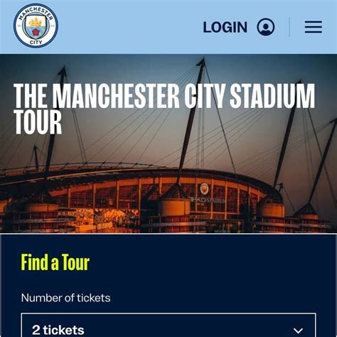 manchester city stadium tour discount