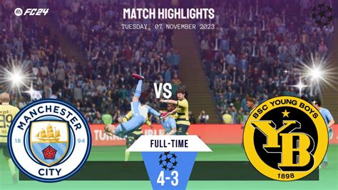 manchester city vs young boys highlights