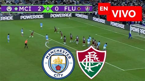 manchester city x fluminense hora