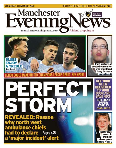 manchester evening news man