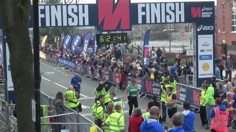 manchester marathon 2023 finish line
