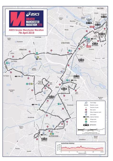 manchester marathon 2023 road closures map