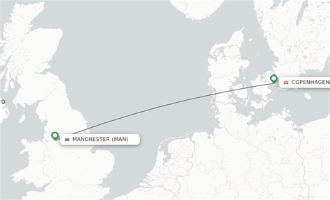 manchester to copenhagen direct