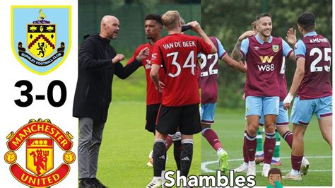 manchester united burnley friendly