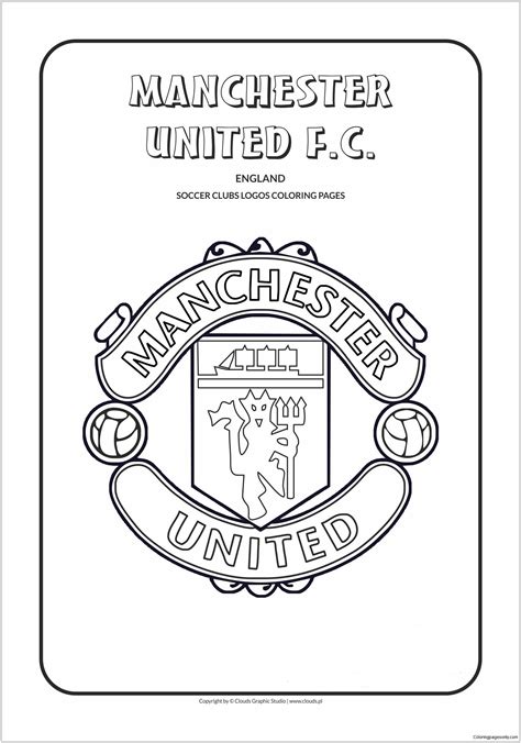 manchester united coloring pages