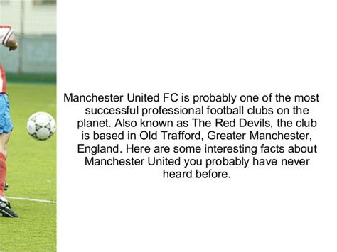 manchester united facts you didn't know