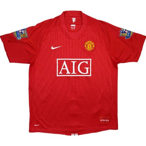manchester united jersey 2007/08