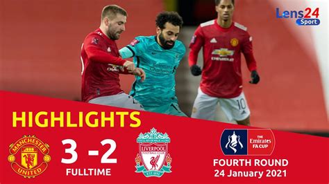 manchester united liverpool fa cup highlights