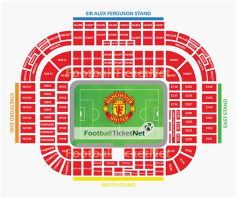 manchester united stadium seating