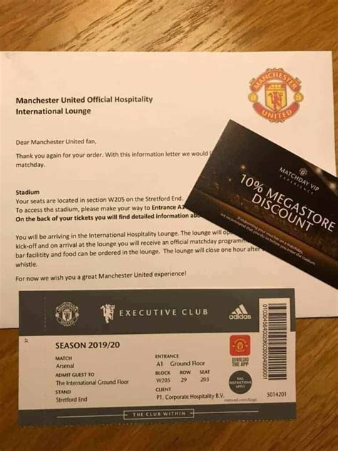 manchester united website tickets