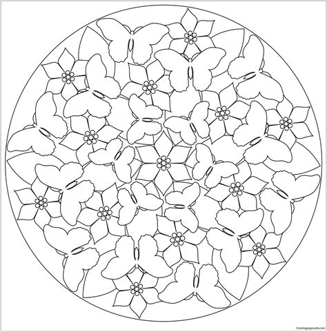 Mandala Spring Free Printable