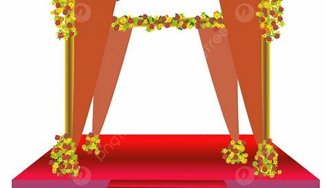 Mandap Decoration Png Images India Floral Decor Clip Art Image In 2020 (With