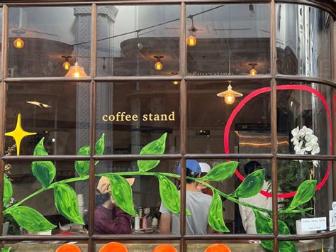 mandarin coffee stand