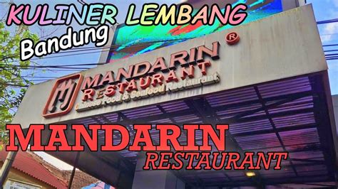 mandarin restaurant lembang