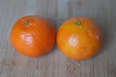 Mandarins Clementines Difference