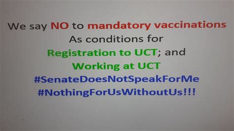 mandatory vaccination petition
