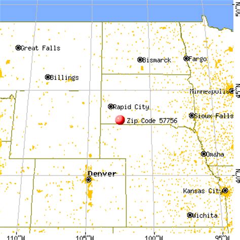 manderson sd zip code