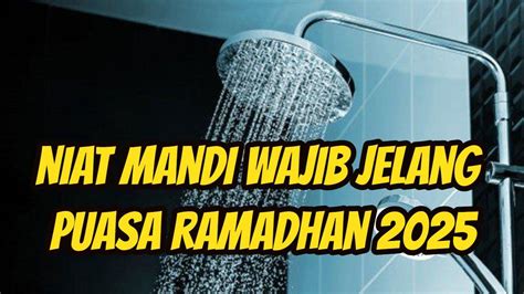 mandi puasa ramadhan