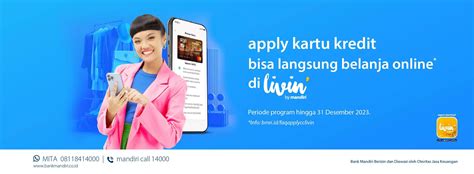 mandiri kartu kredit online