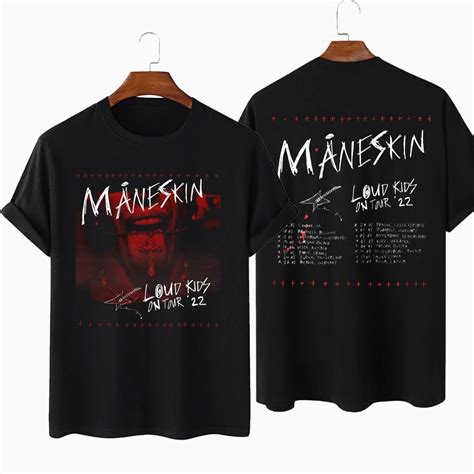 maneskin boston merch