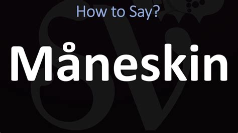 maneskin pronunciation
